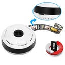 Cámara Ip Wifi Vigilancia 360 Grados Con Lente Ojo De Pez 