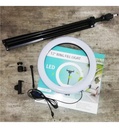 Aro Luz Led Lampara 30cm Diam. Soporte Para Celular + Tripie