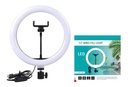 Aro Luz Led Lampara 30cm Diam. Soporte Para Celular + Tripie