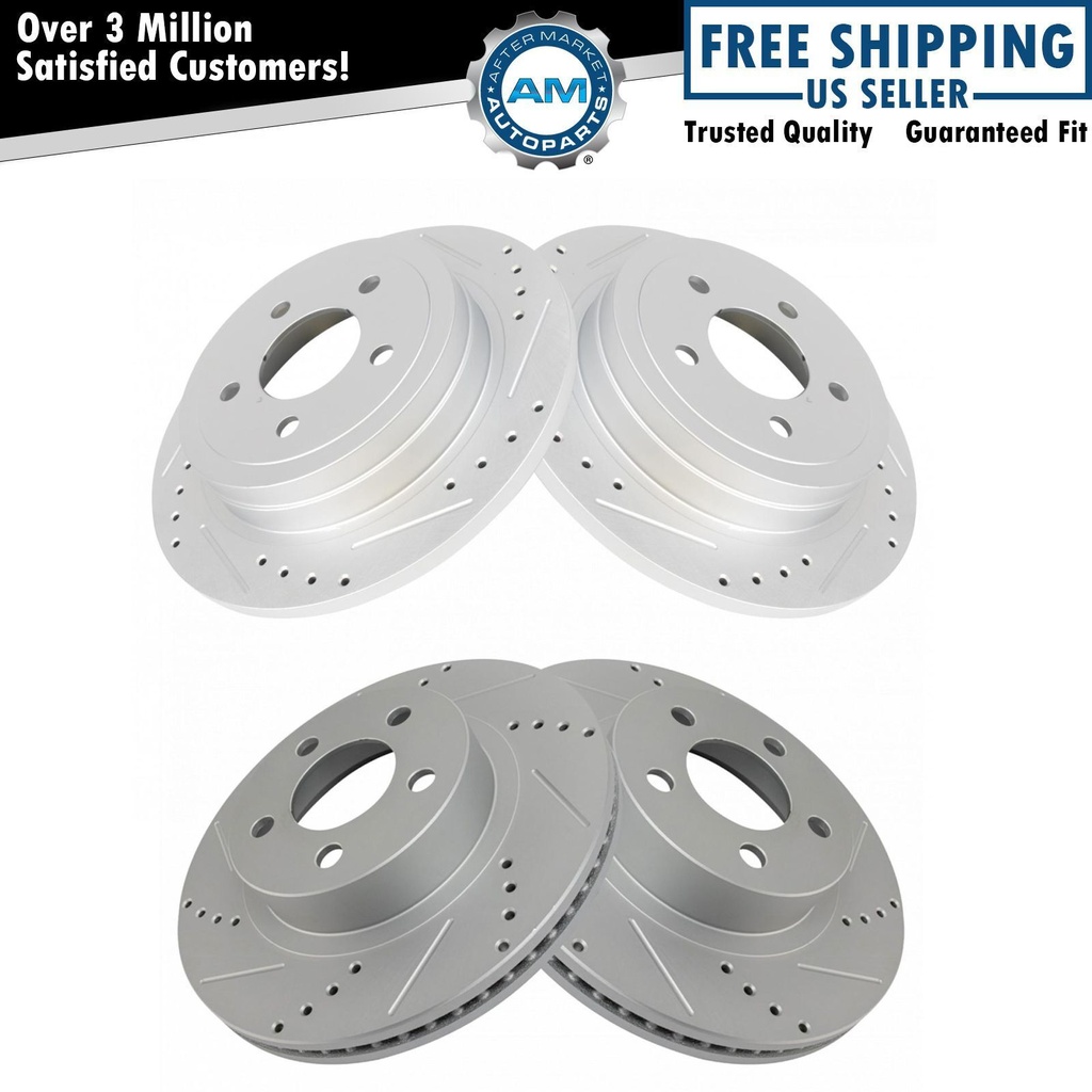 freno Rotor Set Fit Ford Explorer Sport 03-05 Explorer Sport