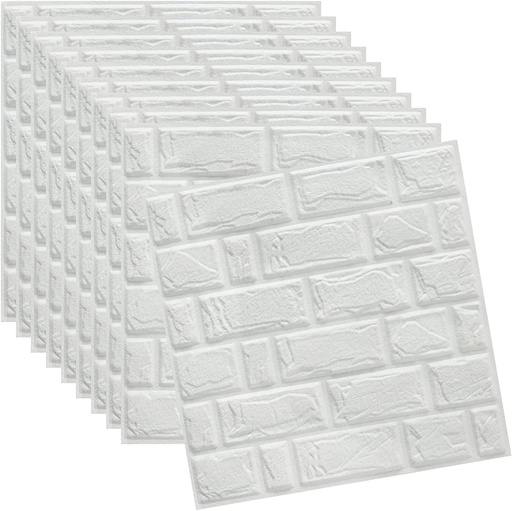 [2598] Papel Pintado 3d Autoadhesivo Impermeable 10 Piezas