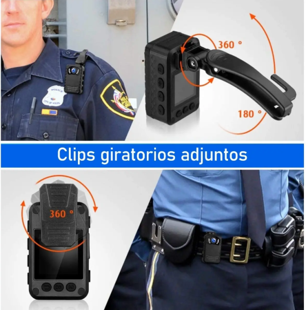 Camara Corporal Para Policia N9 Full Hd Vision Nocturna