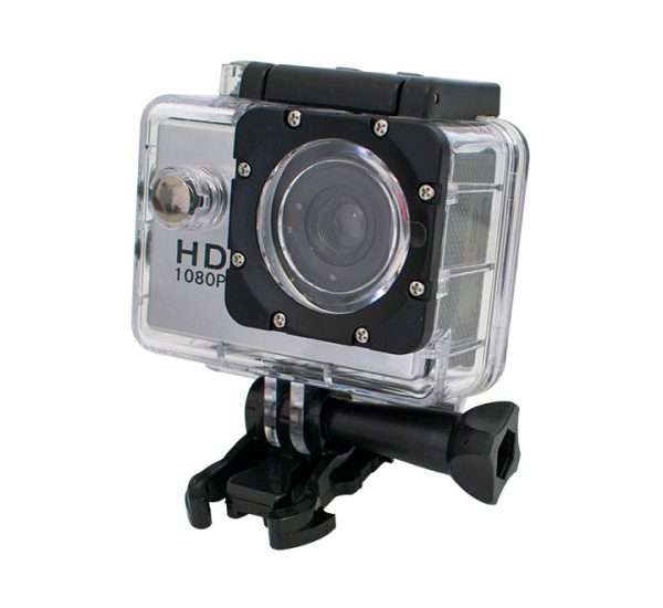 CÁMARA DEPORTIVA, PANTALLA LCD DE 2" FULL HD 1080P